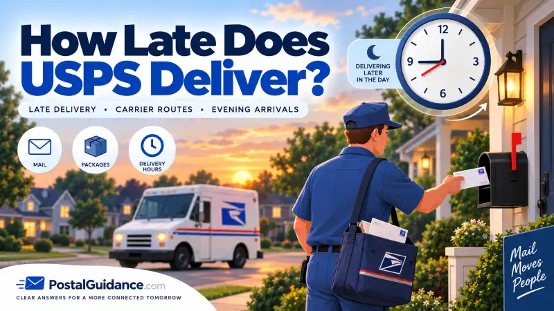 How Late Does USPS Deliver