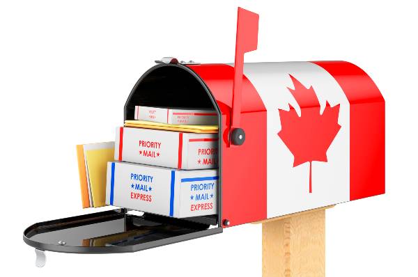 how many forever stamps to canada