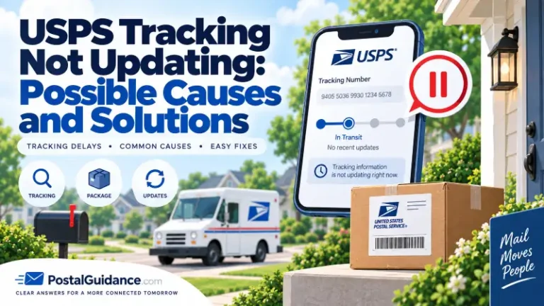 USPS Tracking Not Updating