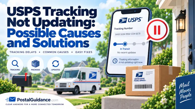 USPS Tracking Not Updating