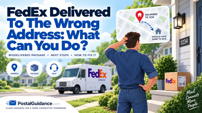 FedEx Delivered To The Wrong Address