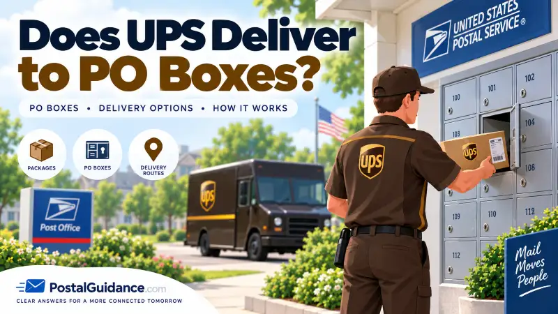 Does UPS Deliver to PO Boxes