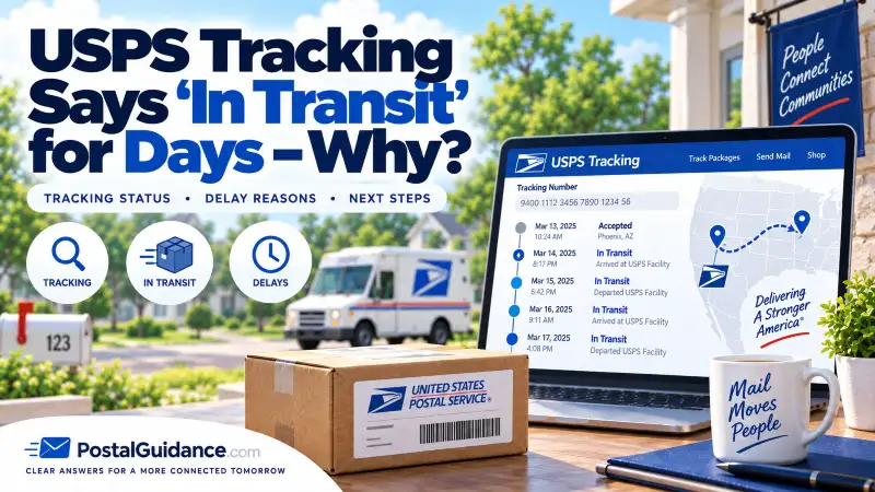 USPS Tracking Says ‘In Transit’ for Days