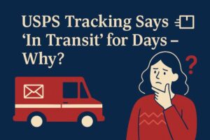 USPS tracking says in transit for days