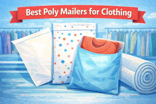 best poly mailers for clothing