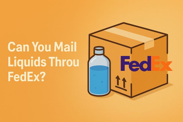 can you mail liquids through fedex
