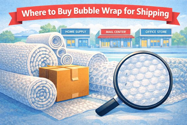where to buy bubble wrap for shipping