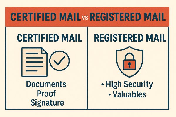 certified mail vs registered mail