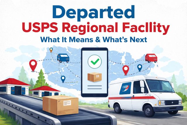 departed usps regional facility