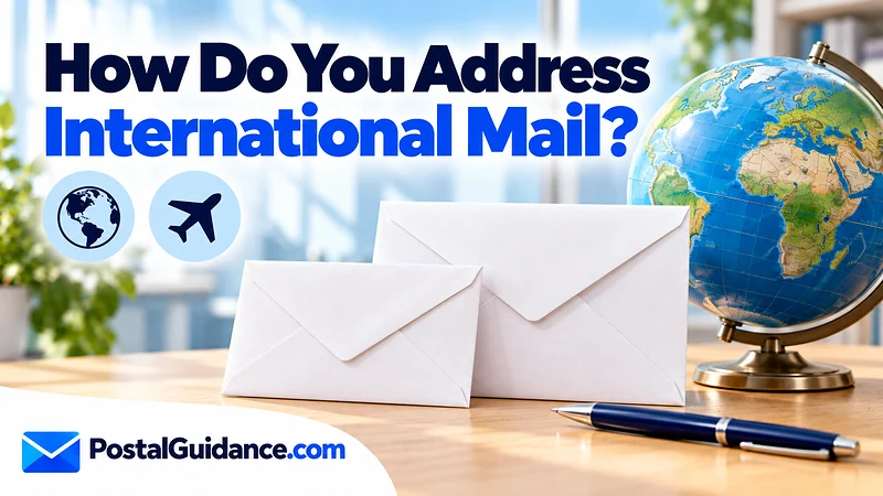 How to Address Mail USPS International | Postal Guidance